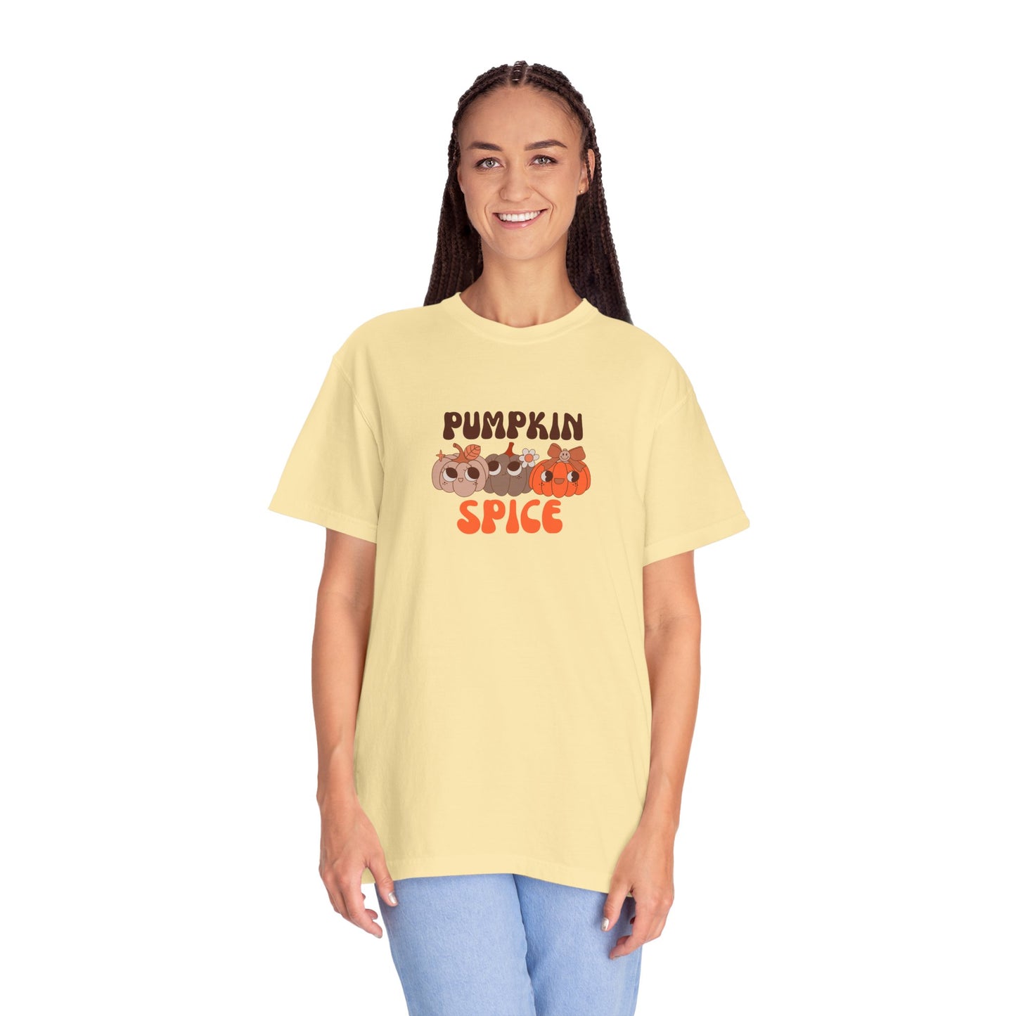 Pumpkin Spice Cute Fall Aesthetic | Adorable Pumpkin Kawaii | Autumn Halloween Design