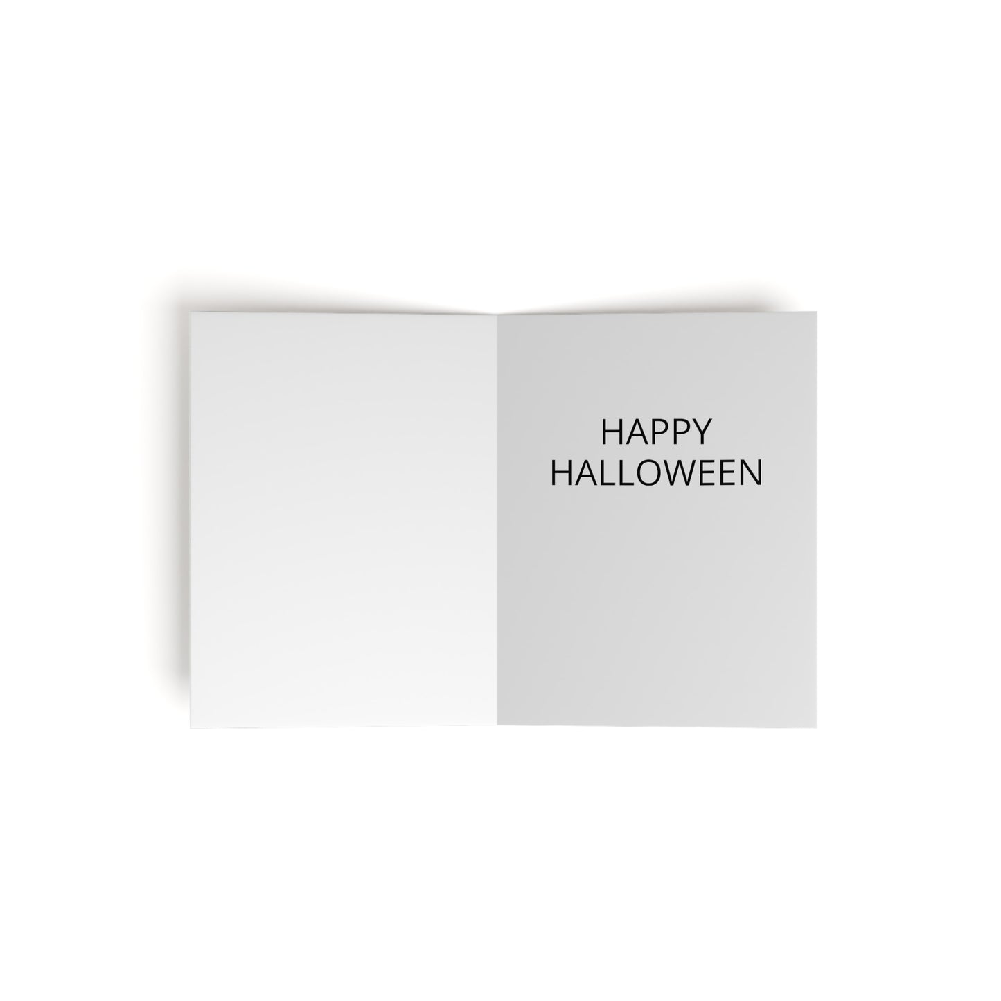 Halloween Beagle Puppy Greeting Card – Cute Puppy Monster on Pumpkin – Spooky Cute Monster Card for Dog Lovers