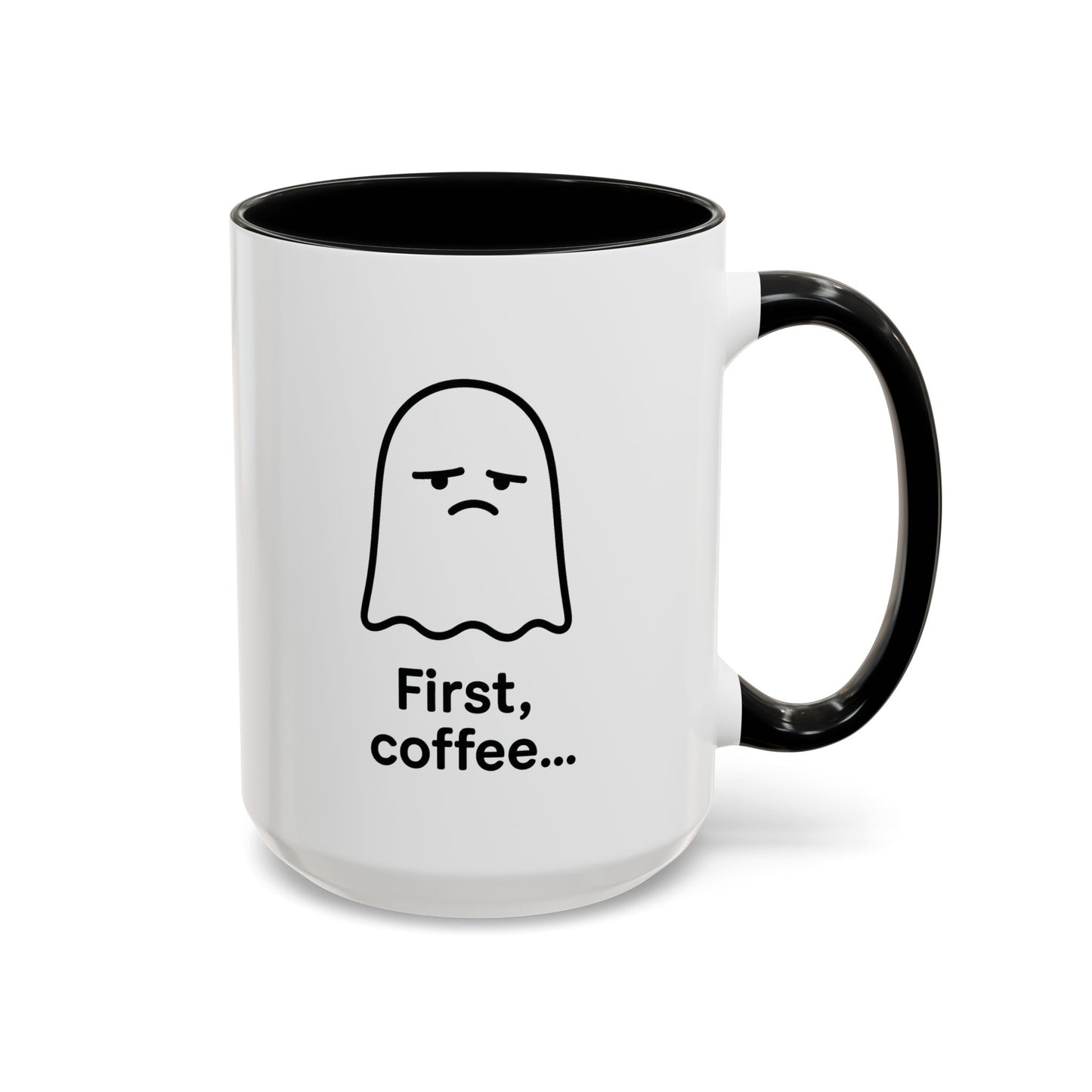 Ghostly Coffee Mug – Perfect for Coffee Lovers, Halloween Decor, Gifts, Daily Use, Home Office