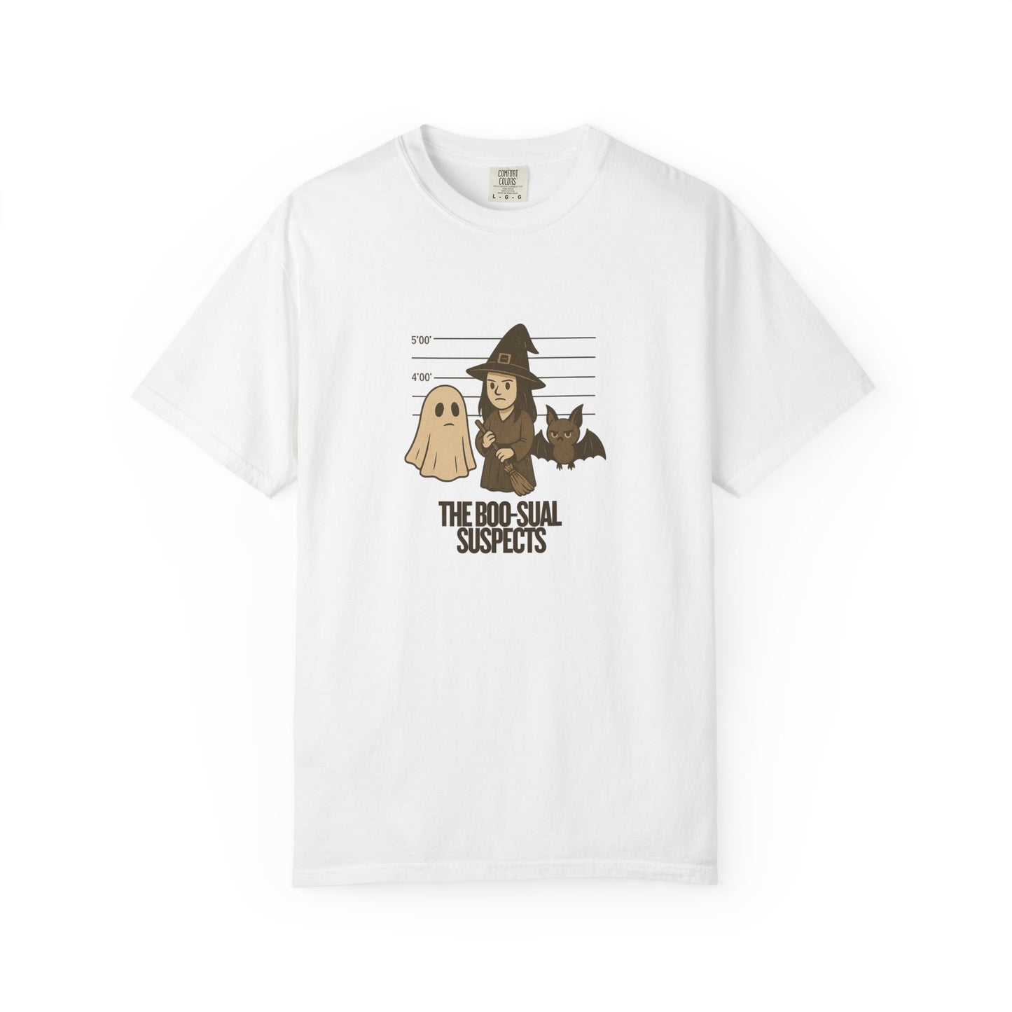The Boo-sual Suspects | Funny Halloween Lineup Design | Movie Lover T-Shirt