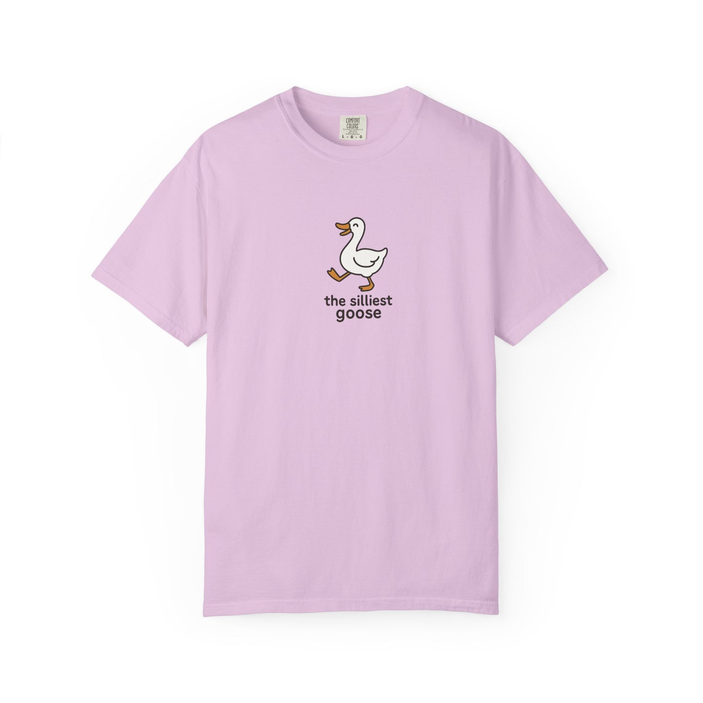 The Silliest Goose Adorable T-Shirt | Funny Cartoon Goose Design | Fun Vibes Top