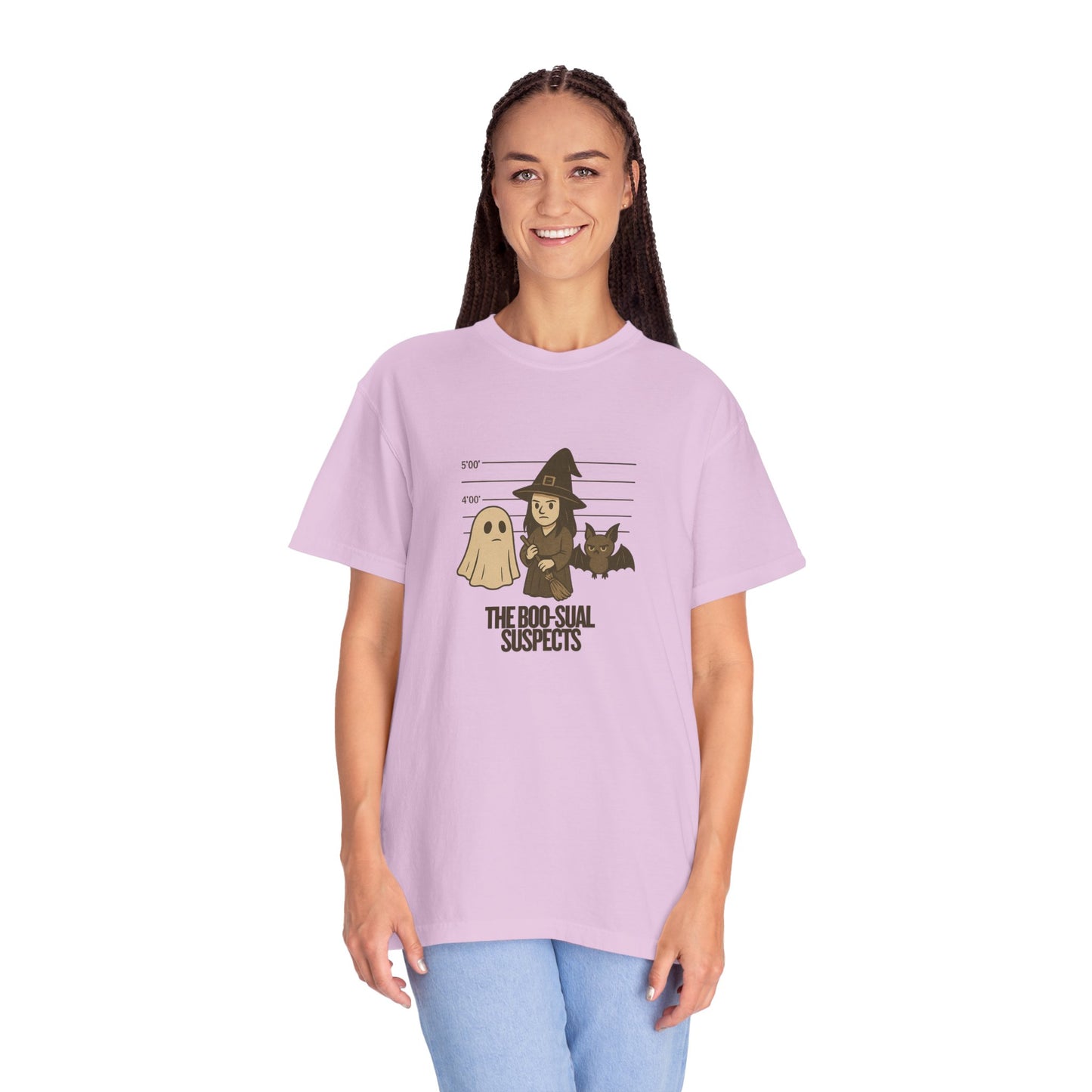 The Boo-sual Suspects | Funny Halloween Lineup Design | Movie Lover T-Shirt