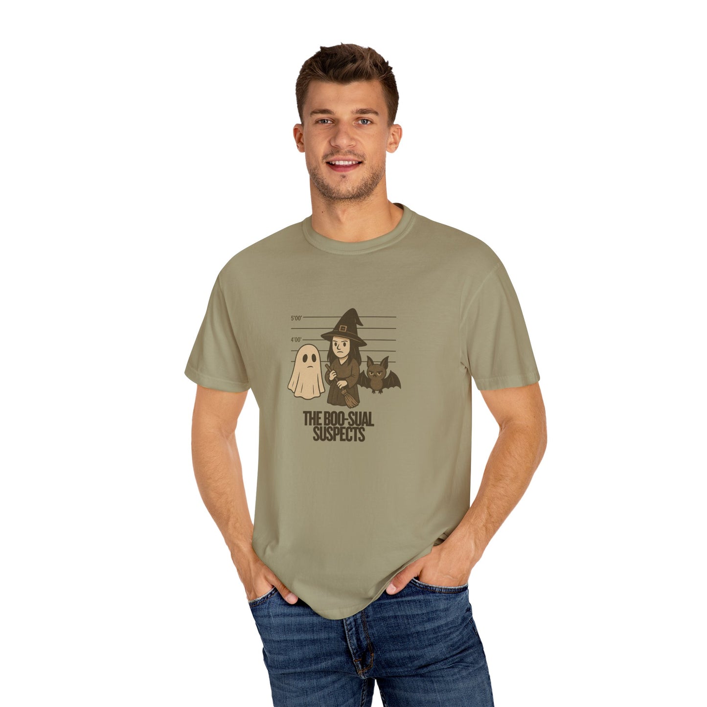 The Boo-sual Suspects | Funny Halloween Lineup Design | Movie Lover T-Shirt