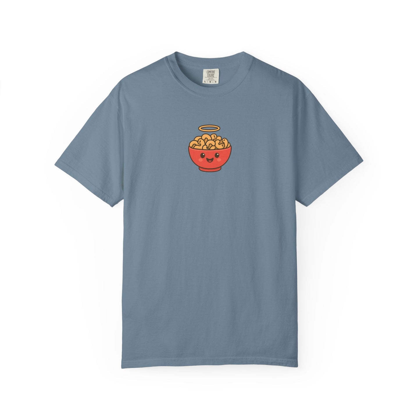 Holy Macaroni T-Shirt | Funny Pasta Pun Tee | Cute Cartoon Mac and Cheese Shirt | Food Humor Graphic Tee