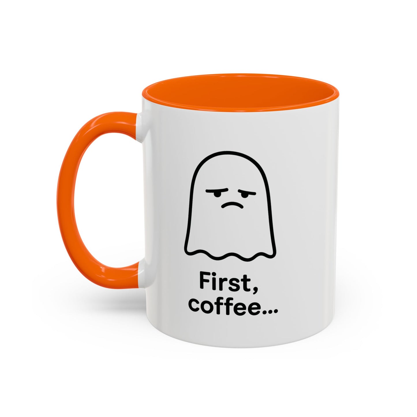 Ghostly Coffee Mug – Perfect for Coffee Lovers, Halloween Decor, Gifts, Daily Use, Home Office